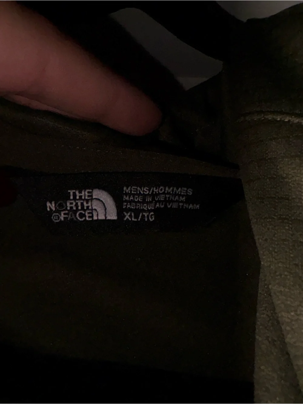 The North Face Olive Green & Black Camo Hooded Performance Jacket